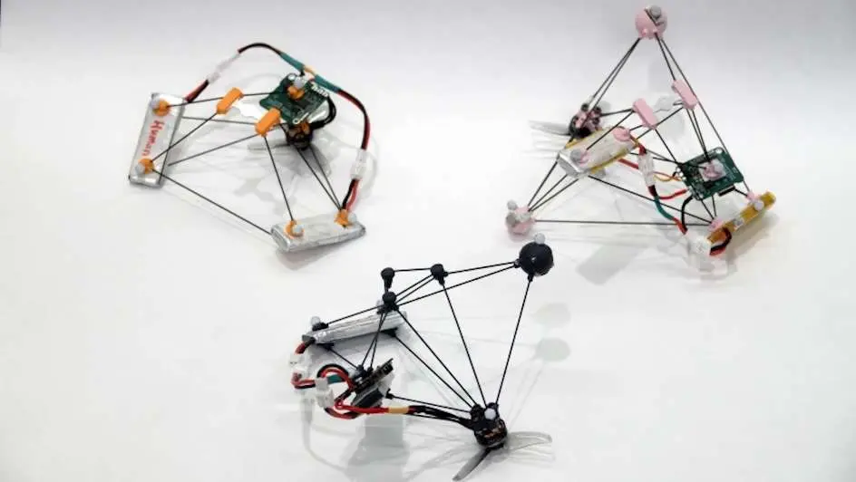 Mini Drone Blurs Out of Sight